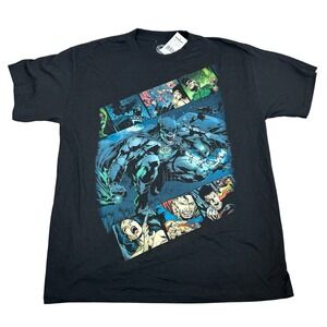 DC Comics Justice League Batman Superman Wonder Woman T-Shirt Large NWT